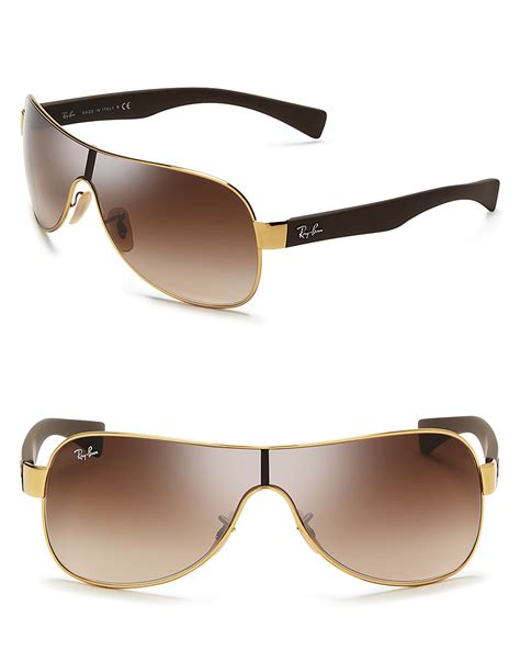 ray ban shield sunglasses men